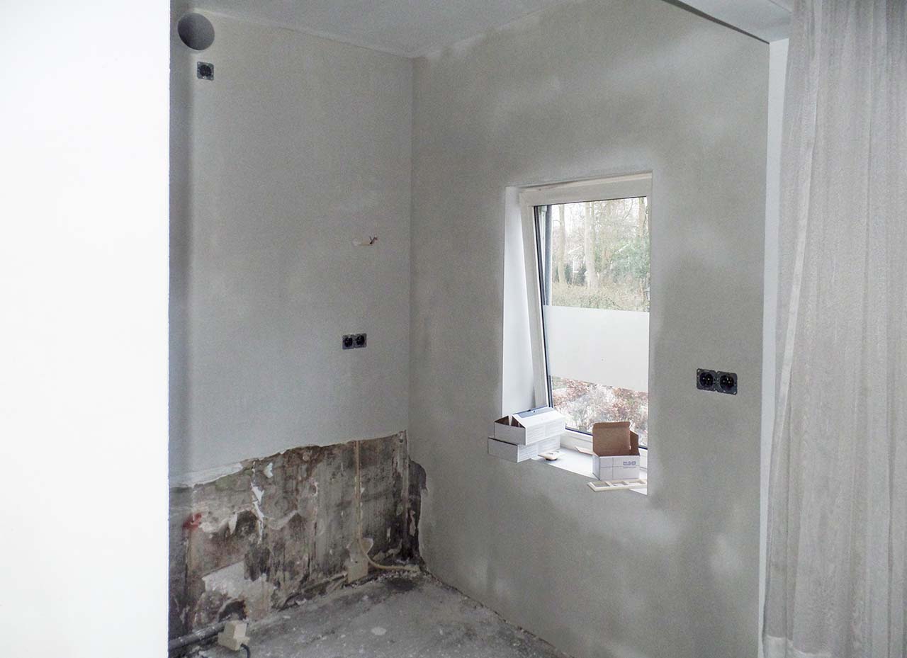 RemmerswaalBouw Aannemersbedrijf - Projecten - Keuken voorbereiding Leidschendam foto 2