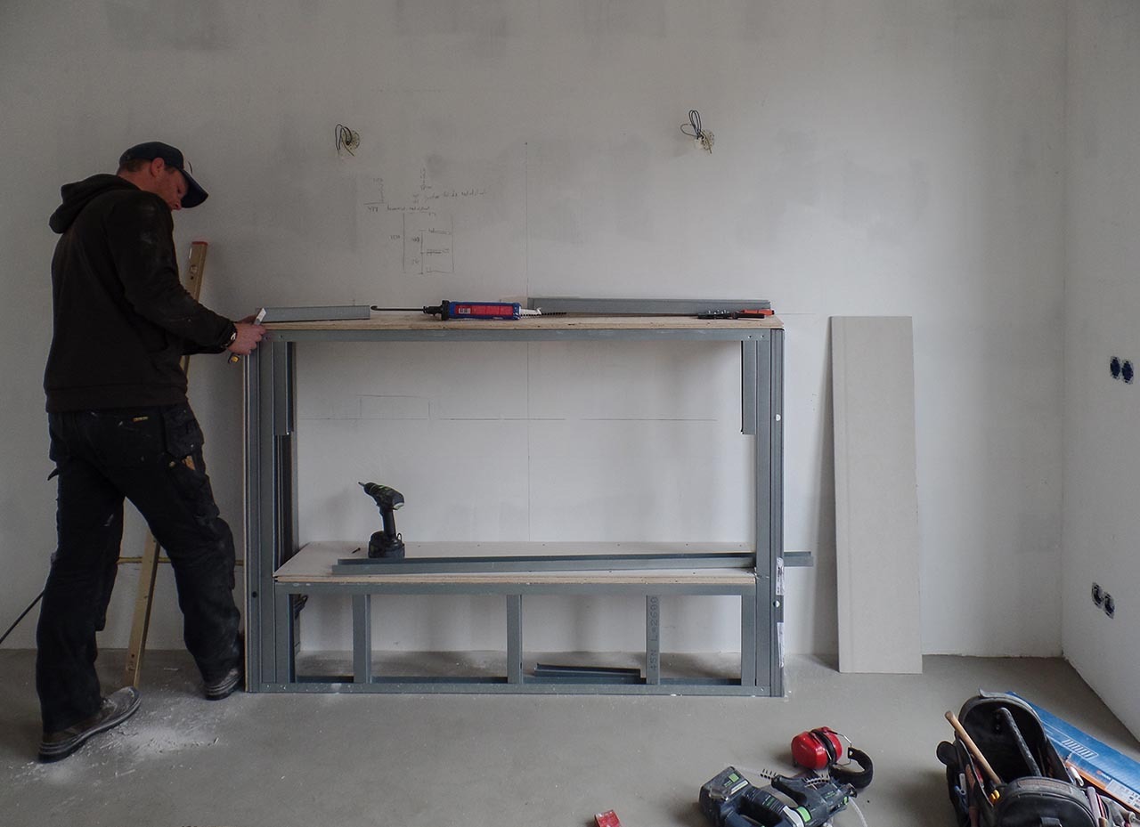 RemmerswaalBouw Aannemersbedrijf - Projecten - Sfeerhaard met schout in Den Haag foto 1